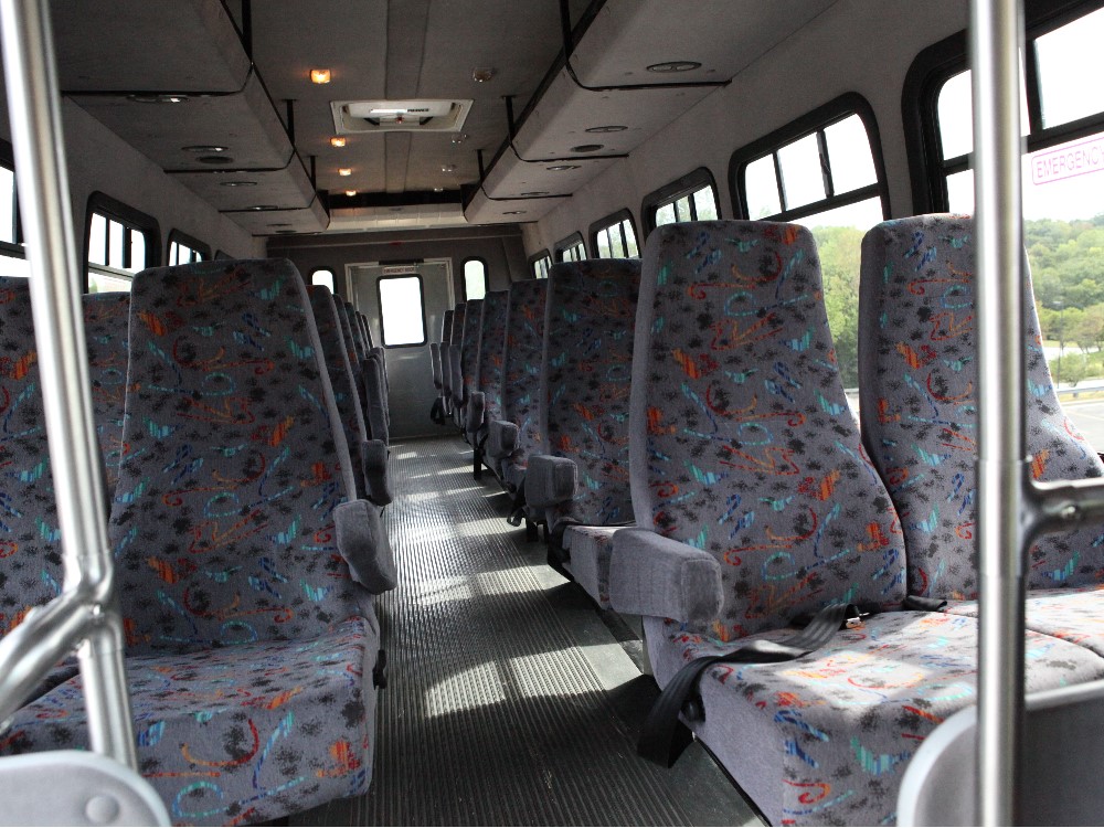 Kansas City Mini Coach Shuttle Bus Interior